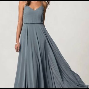 Denmark Blue Jenny Yoo Inesse Bridesmaid Dress